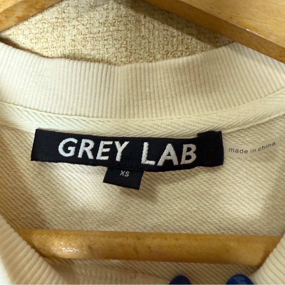 Grey Lab Muscle Sweatshirt Size XS - Picture 4 of 4